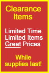 Visit the Clearance Page Now!