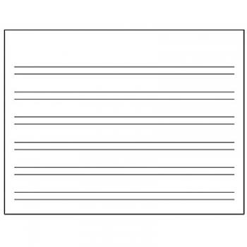 HWT Double Line Paper * - Handwriting Without Tears